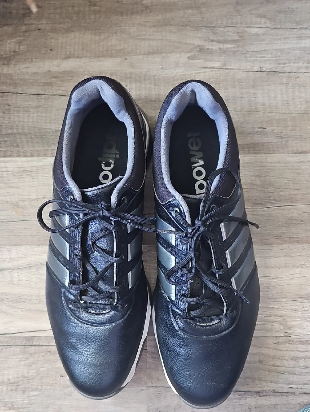 Adidas Adipower Boost Golf Shoes Men Size 10 Black